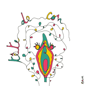 Tête de con - Djoune Illustrations - Justine Gisdal Molron