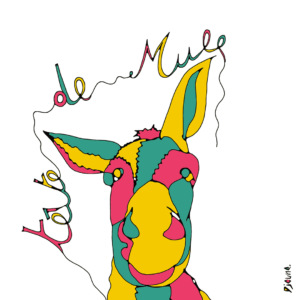 Tête de mûle - Djoune Illustrations - Justine Gisdal Molron