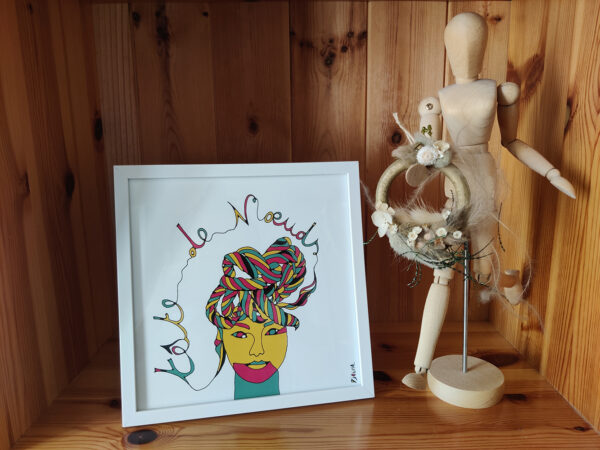Tête de noeuds - Boutique - Djoune Illustrations - Justine Gisdal Molron