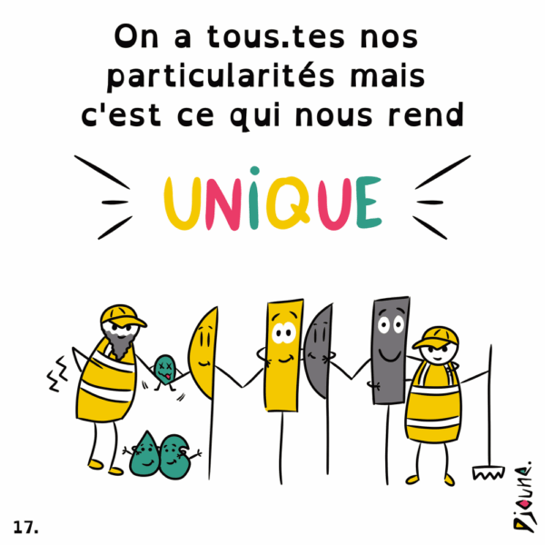 Déficiences visuelles - Marie Massonneau, orthoptiste - Vulgarisation - BD - Djoune Illustrations - Justine Gisdal Molron